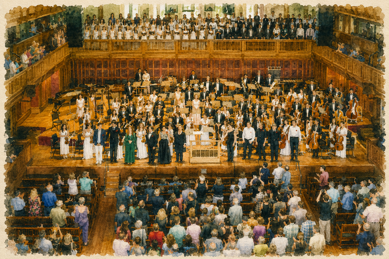 Tanglewood performance illustration